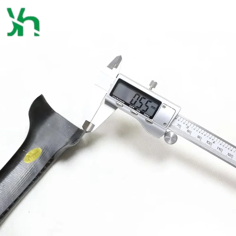 لتويوتا كورولا 2014-2017 غطاء مقبض الباب الخارجي من ألياف الكربون بالكامل مع/بدون ثقب المفتاح #6