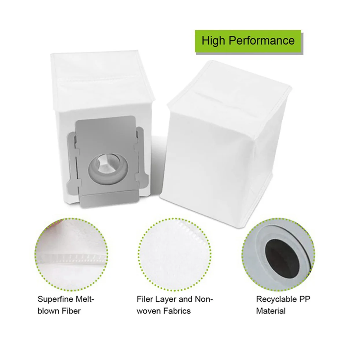 ملحقات المكنسة الكهربائية 26 عبوة من أكياس المكنسة الكهربائية لـ I3، I3+، I4، I4+، I6،