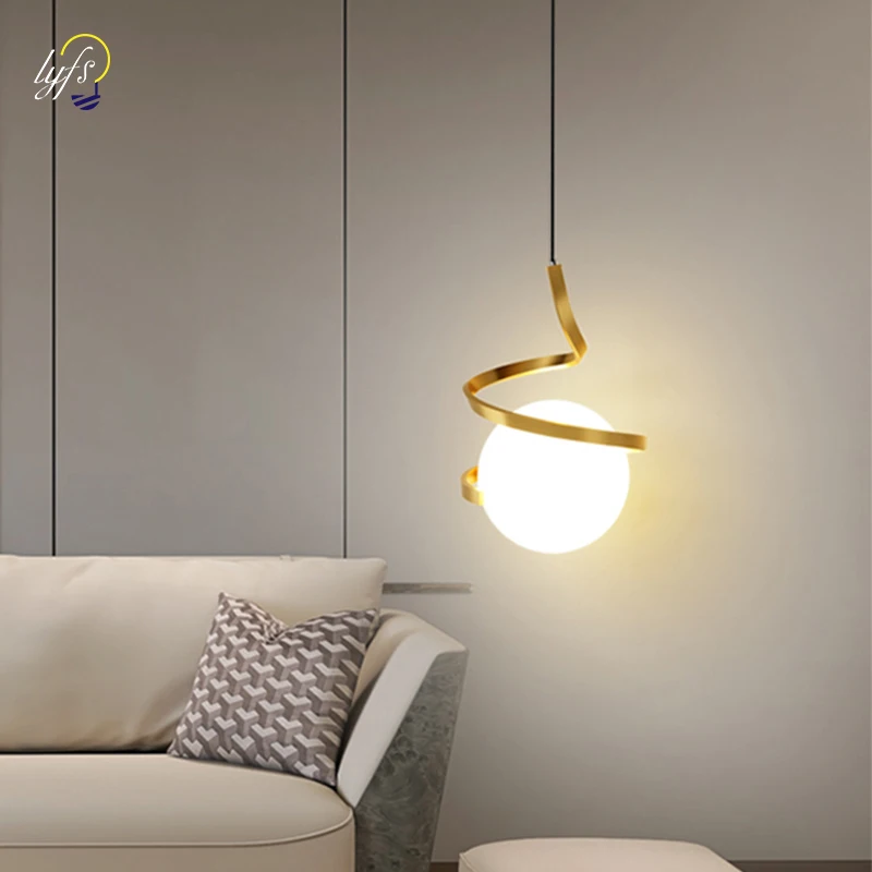 nordic led glass pendant lights iluminacao interior lampada suspensa para casa mesas de jantar cozinha de cabeceira decoracao da sala de estar 01