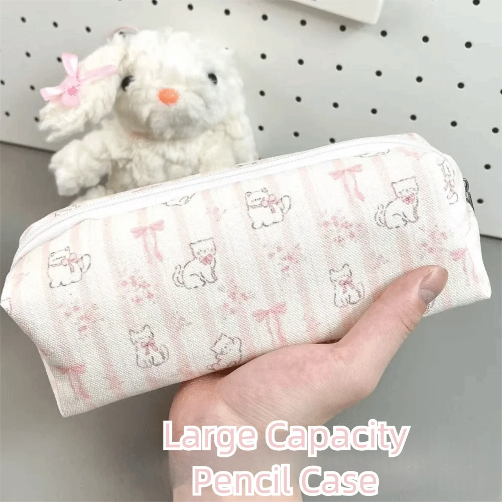 عالية الجودة القوس القط القلم حقيبة سعة كبيرة متعددة الوظائف مقلمة حقيبة التخزين هدية