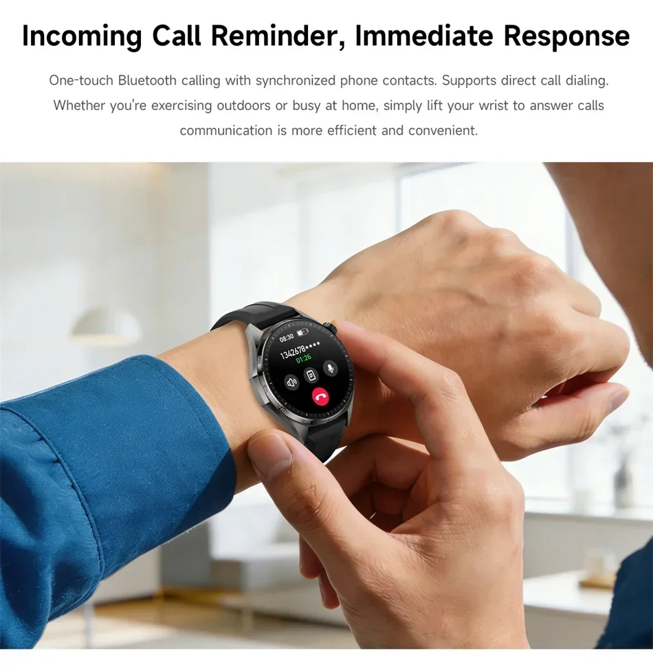 Smart Watch Uomo Nfc Gps Cardiofrequenzimetro Monitoraggio Salute_voghion.com