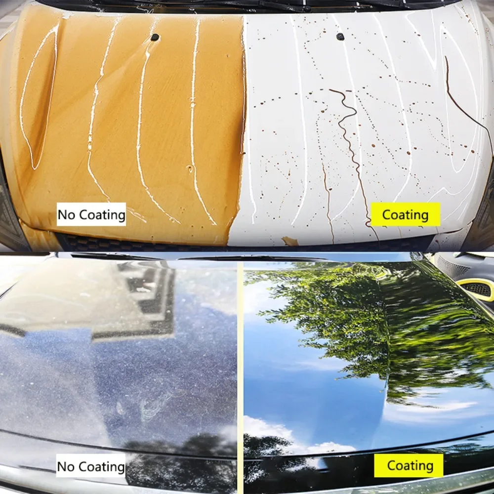 Revêtement rapide en céramique de graphène de voiture, extrêmement hydrophobe, protection de peinture longue durée, ultra haute brillance et