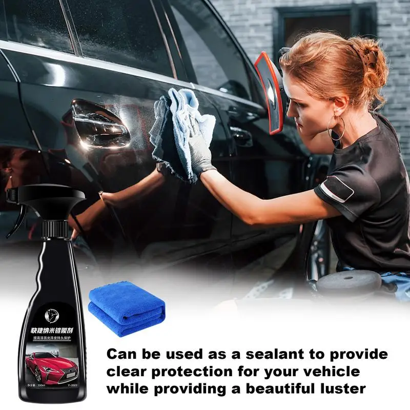 

550ML Car Nano Coating Liquid Car Polishing Spray Car Stubborn Stains Water Spot Remover Automotive High Protection For Paint