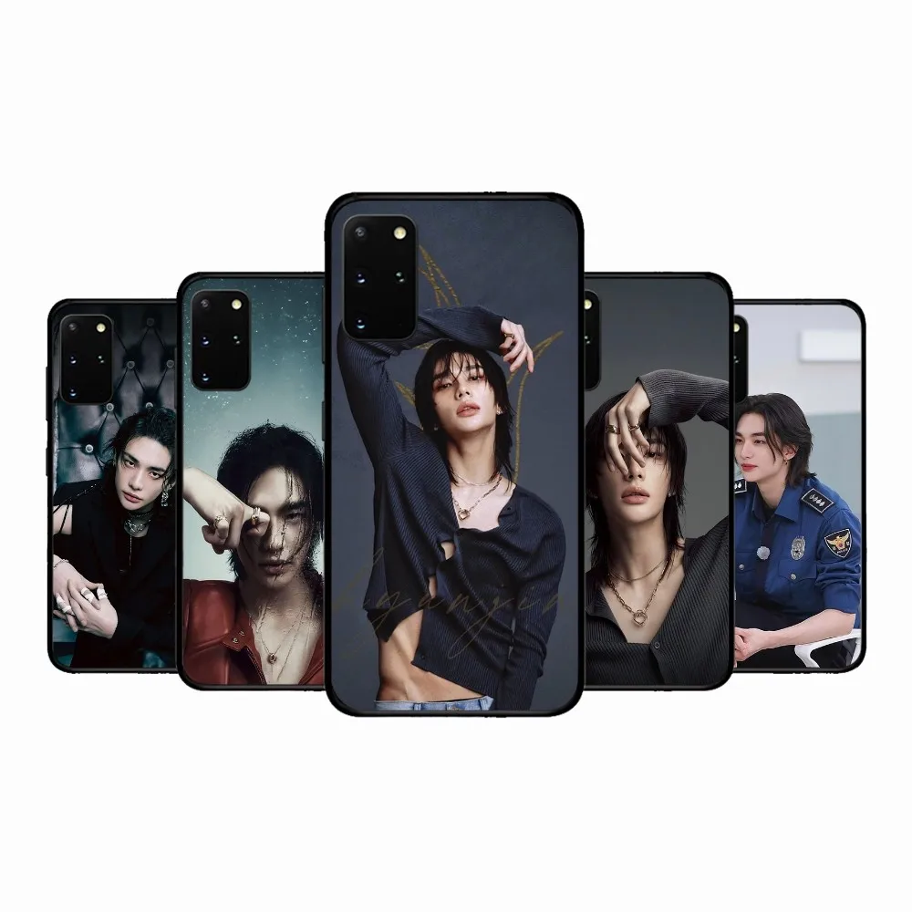 Kpop H-Hwang H-HyunJin Phone Case For Samsung S 9 10 20 21 22 23 30 23 24 Plus Lite Ultra FE S10lite Fundas