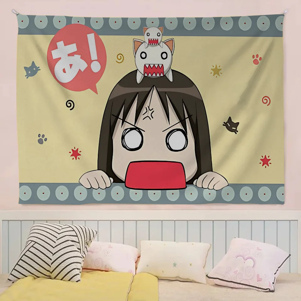 Azumanga Daioh Osaka Ayumu Banner Art Printing Japanese Wall Flag