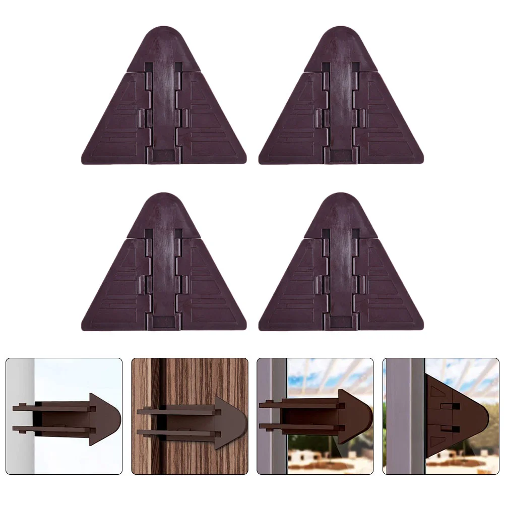 4 Pcs Child Safety Lock Sliding Door Window Cabinet Security Latch Hardware Window Safety Device Reusable Tool Fits