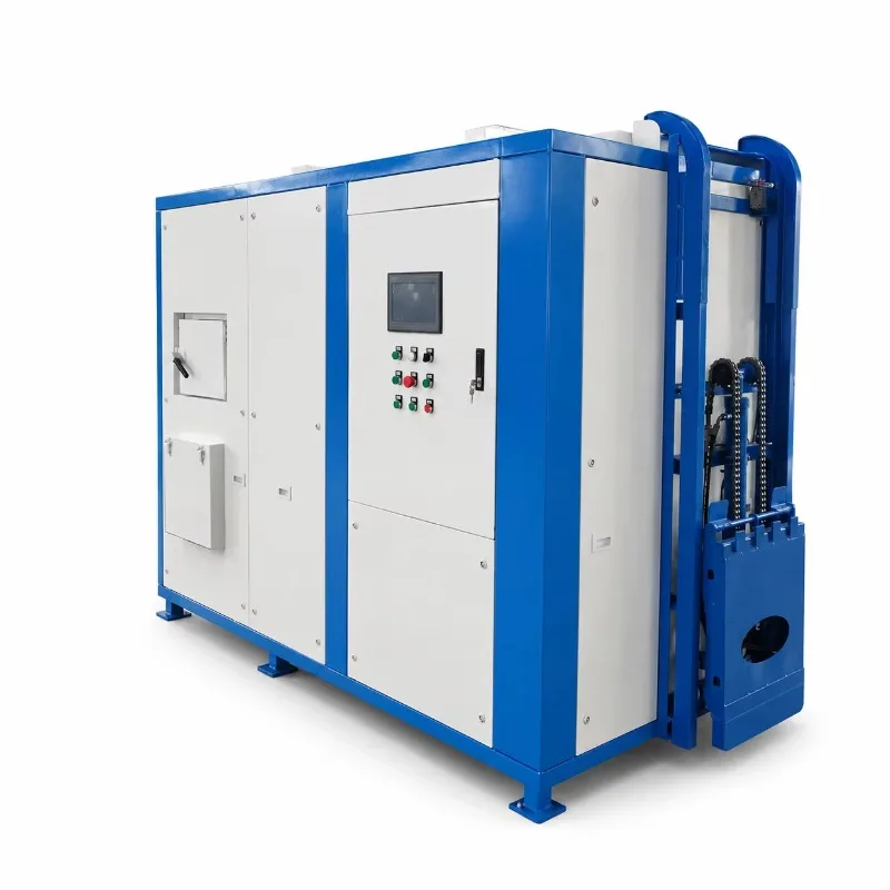 Food Waste Recycling Machine with Shredder Dewatering Oil Water Separator and Composting Customized