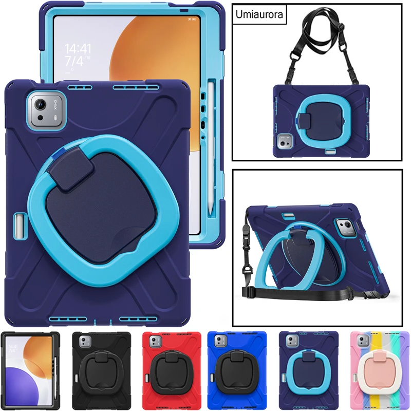 

Для Xiaomi Pad 7 6 5 11 "6S 7S Pro 12,5" Pad7 Ultra 14-дюймовый сверхпрочный прочный чехол для планшета с кольцом-подставкой, противоударный Funda