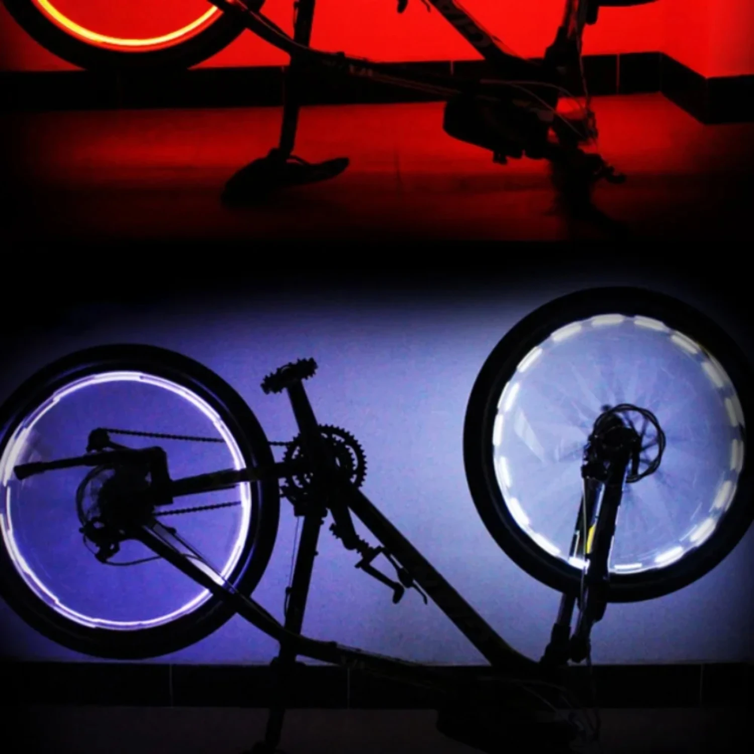 Fahrrad Hot Wheel Fahrrad rahmen Dekoration Lichter Fahrrad Speichen Lichter Nacht fahren Fahrrad Rad Lichter