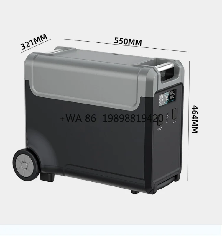 Portable Solar Generator 1000w-5000w Power Station with 5kw for Car 2000w 2400w 3000w 4000w 220v 1000w Air Conditioner