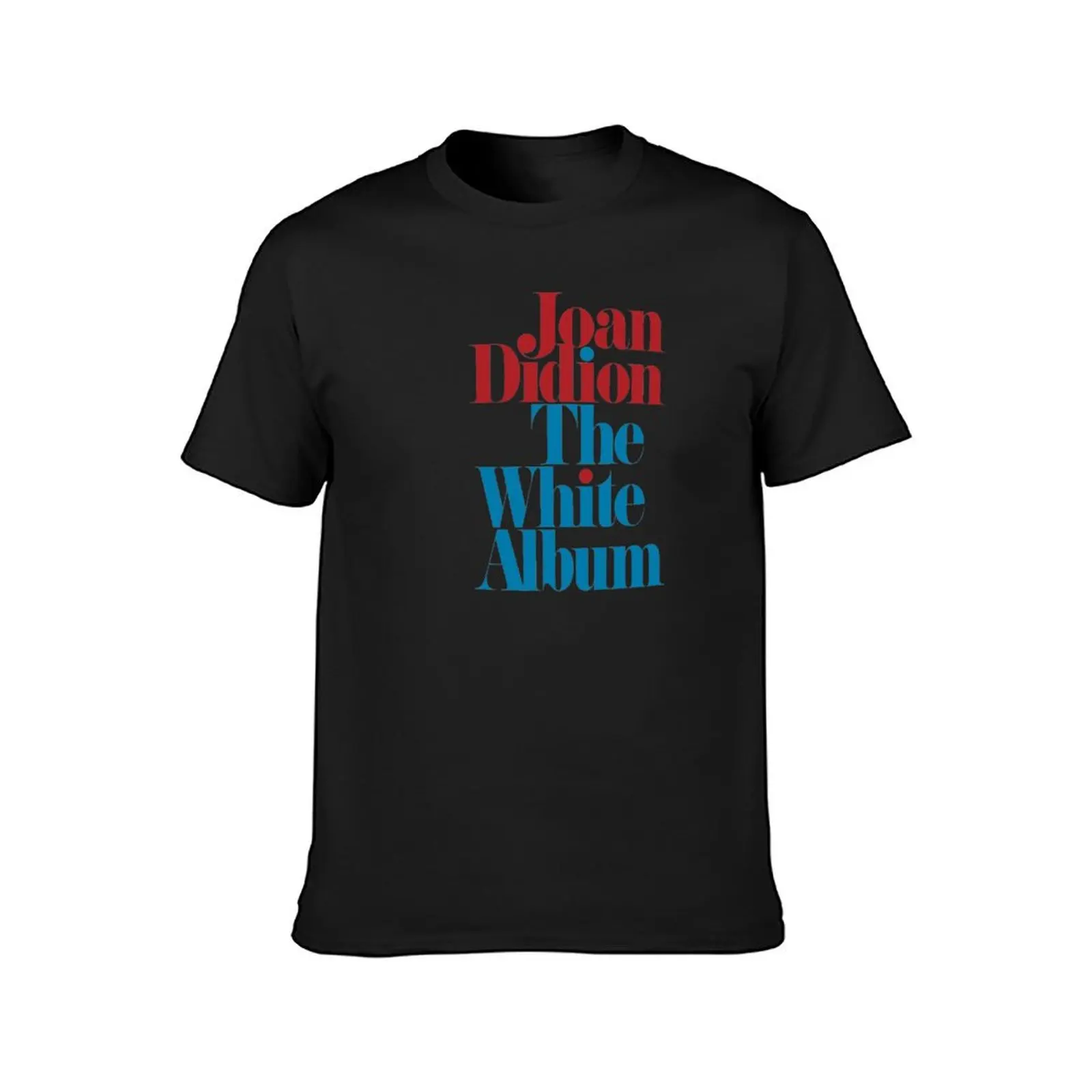 Joan Didion-Het Witte Album T-Shirt Sneldrogende Douane Heren Grafische T-Shirts