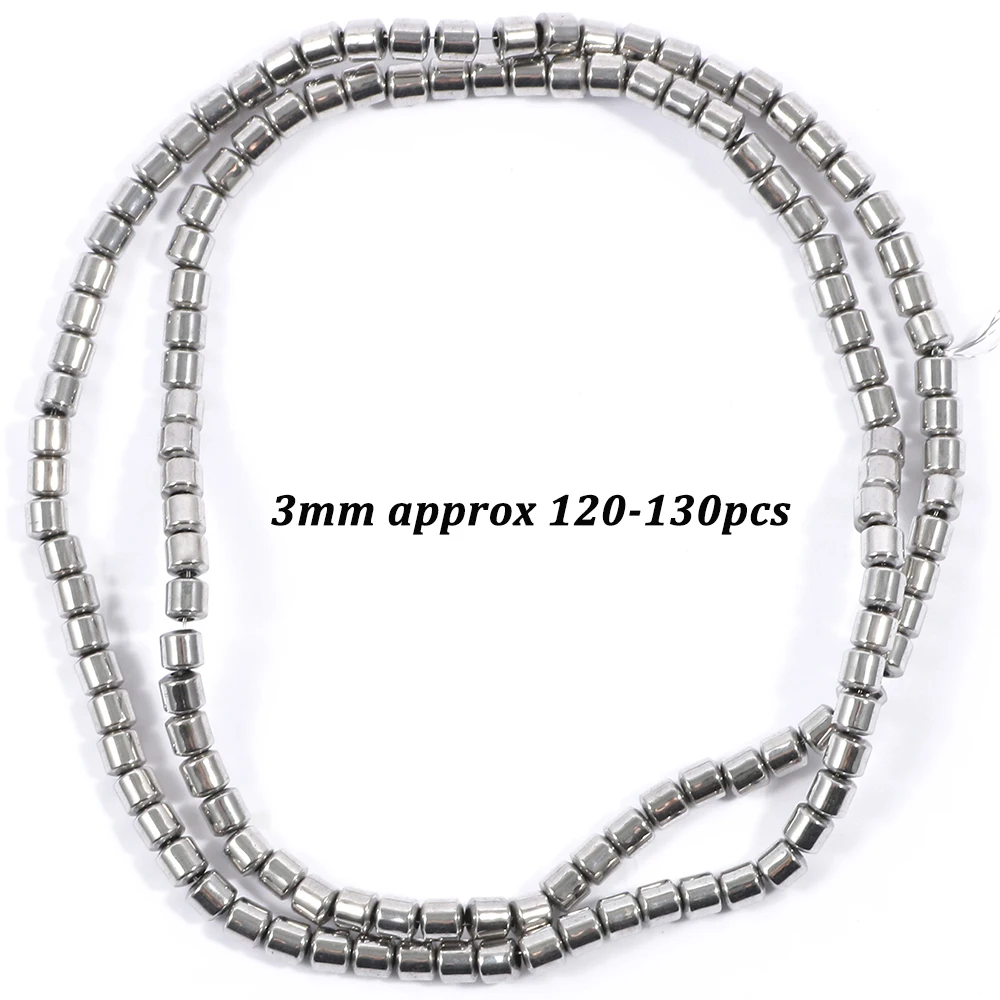 AAA+ Rhodium Hämatit Perle Natürliche Unregelmäßige Geometrische Säule Herz Stein Perlen Für Schmuck Machen Armbänder Halskette 15" zoll