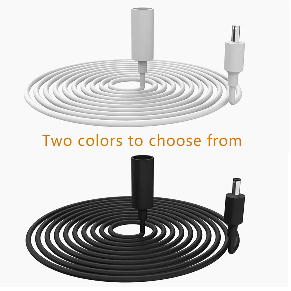 Sleek Design 10ft Extension Cable Compatible With For Echo Dot Promotes Safety With Effective Shock Prevention High Quality