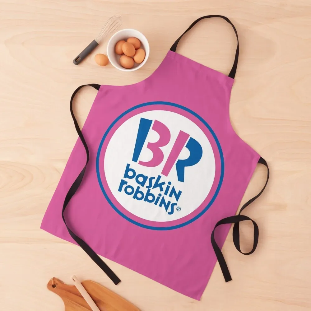 

Baskin-Robbins Apron Cute Kitchen work gowns for women cleaning Apron