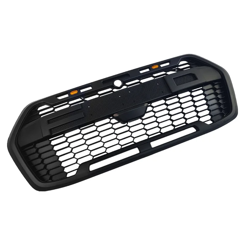 Voor Ford Transit Custom MK8 19-25 & Noord-Amerika Transit 2020-2025 Grille Gloss Black Direct Fit Vervanging Gemakkelijk Installeren