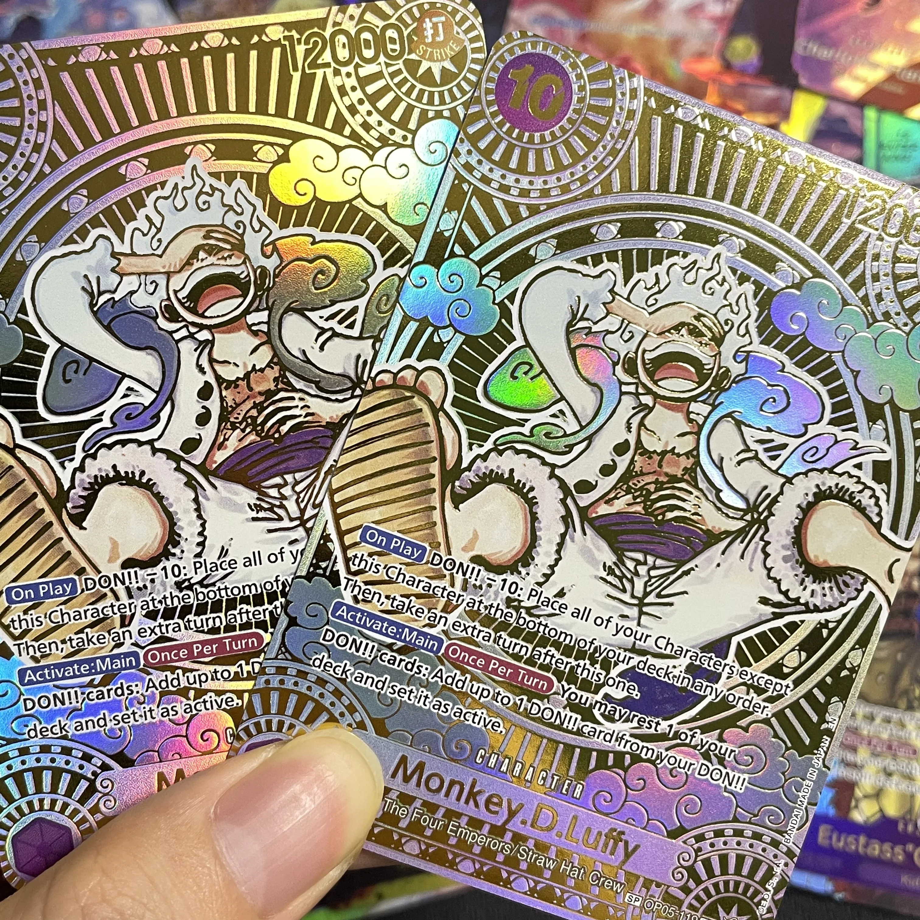 Popular Favorites ONE PIECE Cards Parallel Manga LUFFY SMOKER SOGEKING OPCG  Game Collection Proxy FOIL Card English - AliExpress 26