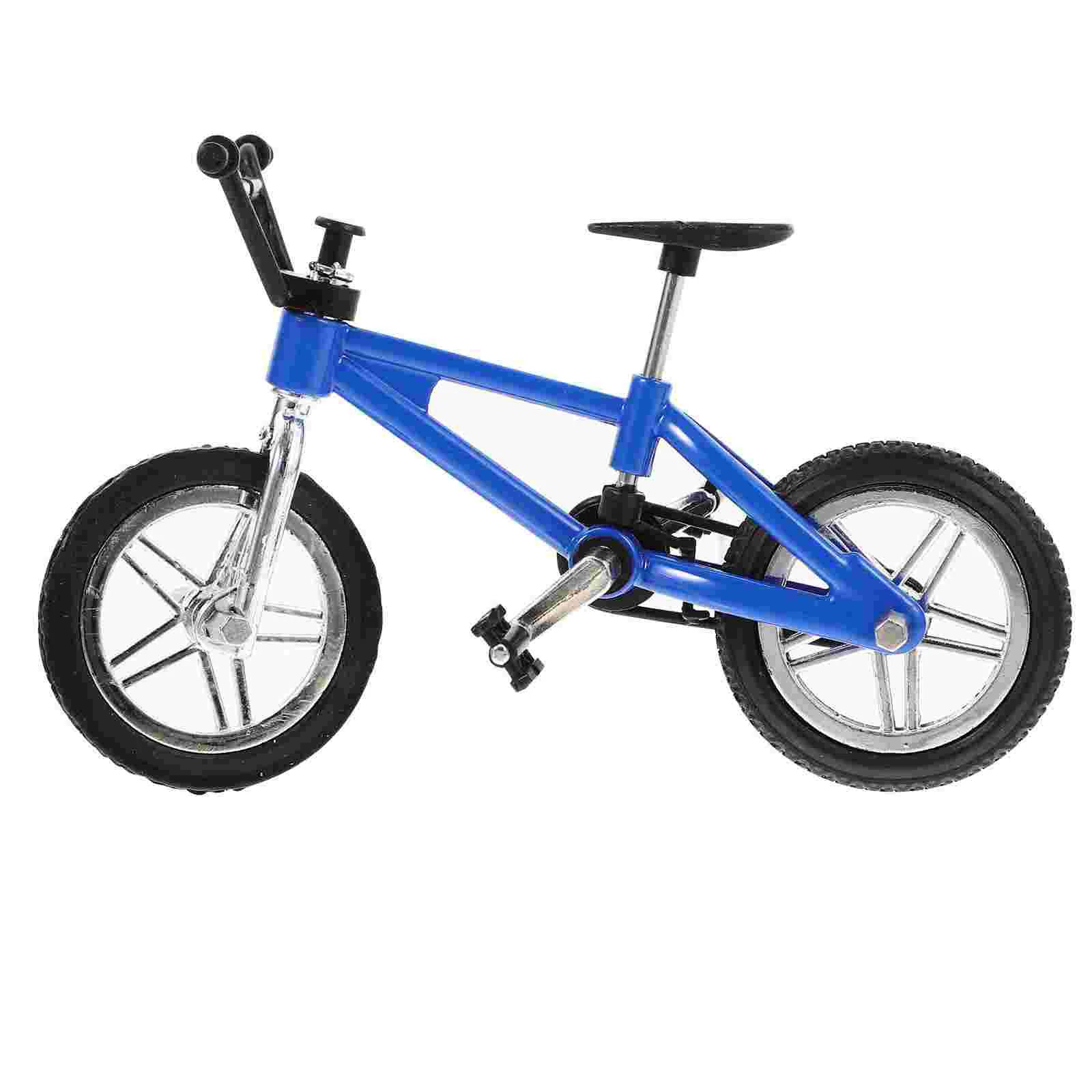 

Mini Bike House Miniature Food Toy Scene Accessories Simulation Bicycle Photo Props Brake Artificial Tiny Model