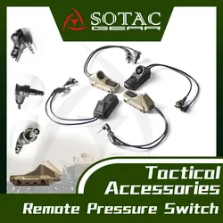 SOTAC New Tactical AXON GBRS DUAL Switch Button for PEQ-15 DBAL-A2 MAWL NGAL Laser M300 M600 Wea-pon Scout Flashlight