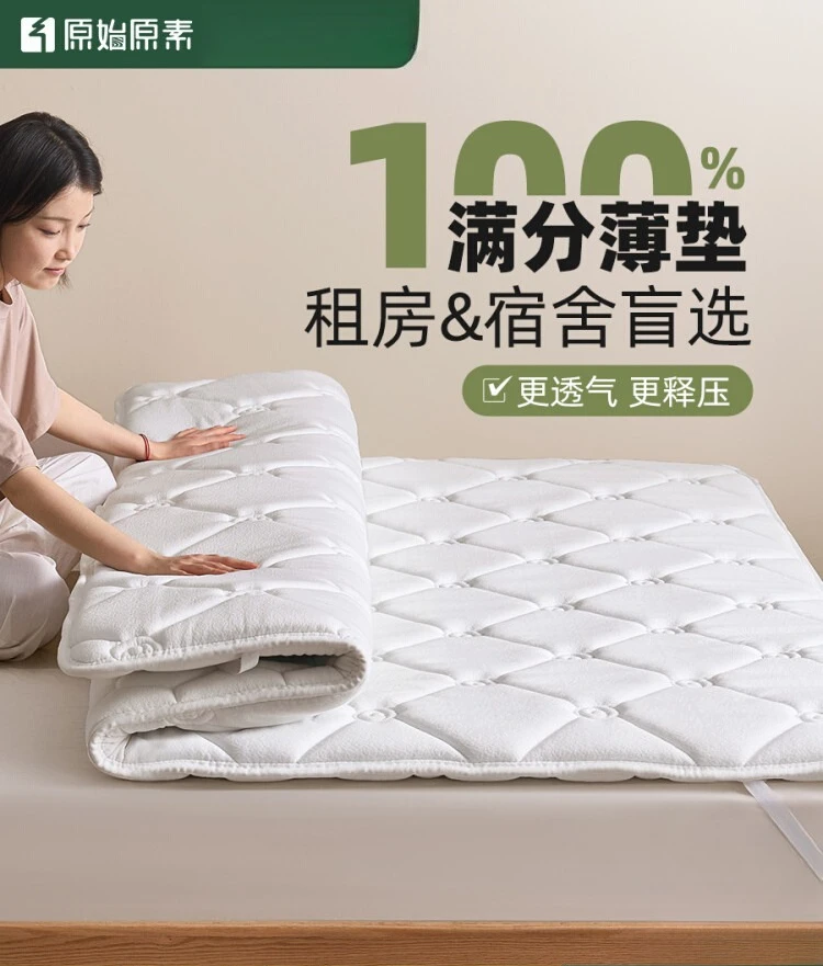 

Original Elements Student Dormitory Memory Cotton Thin Pad Rental Single Mattress Padded C820S
