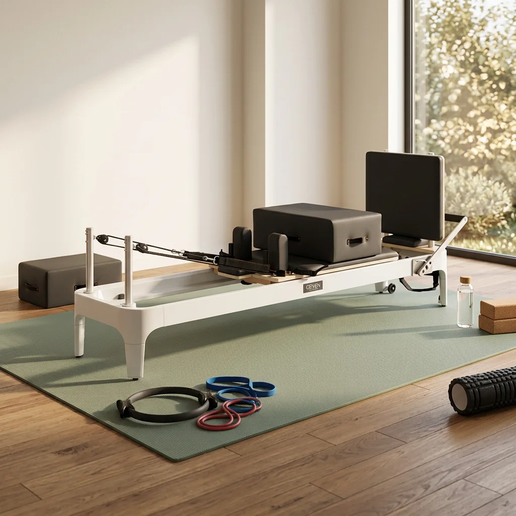 Factory Wholesale Customized Aluminum Alloy Core Bed- Fixed Track Pilates Reformer Fitness Equipment for Pilates/ Yoga Studio
