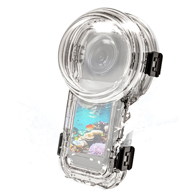 Tauchgehäuse für Insta360 X5, wasserdichter Schutz für Insta 360 X5, Unterwasser-Tauchschale, 60 m, Tiefsee-Fotografie-Zubehör – Detail 27