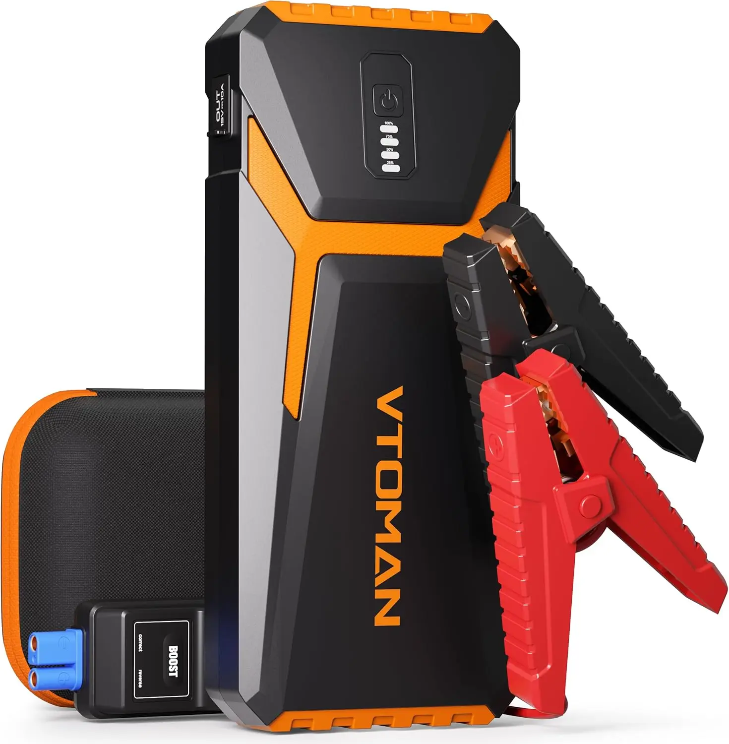 

4500A Jump Starter Portable Car Battery Booster Pack 12V for All Gas & 10L Diesel Engines with Type C Quick Charge LED Lights