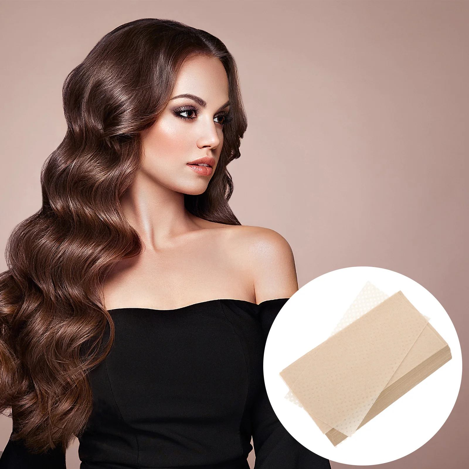 

500Pcs Hair Perm Papers Safe for Salon DIY Use Protect Ends from Heat Damage Styling Tool Perm Paper Hairdressing Paper