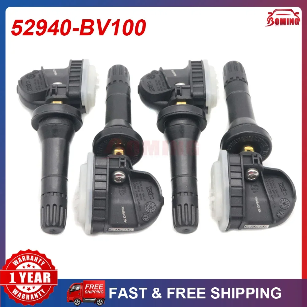 52940-BV100 Tire Pressure Sensor TPMS For Hyundai Tucson Staria Creta Iload Kia EV6 Sonet Sportage 433MHz 52940BV100 New