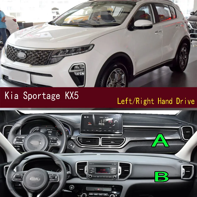 

For Kia Sportage KX5 Dashmat Anti-Slip Dash mat Dashboard Cover Instrument Panel Sunscreen Pad Ornaments