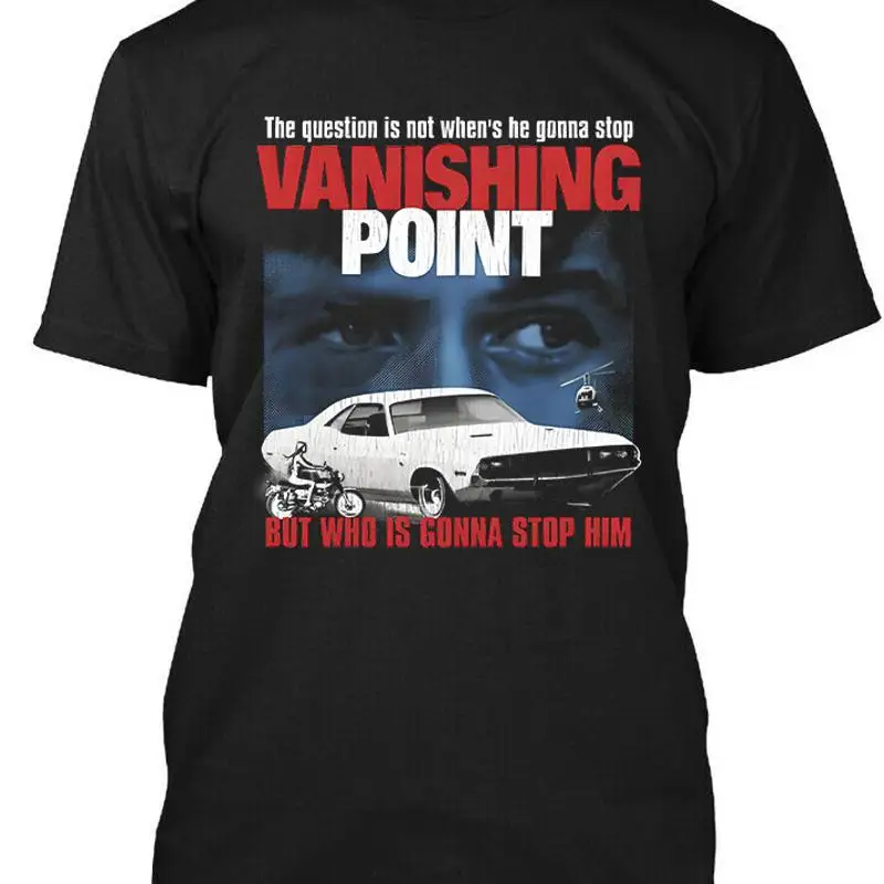 

Новая популярная футболка Vanishing Point The Question Is Not When'S He, размер S 4Xl