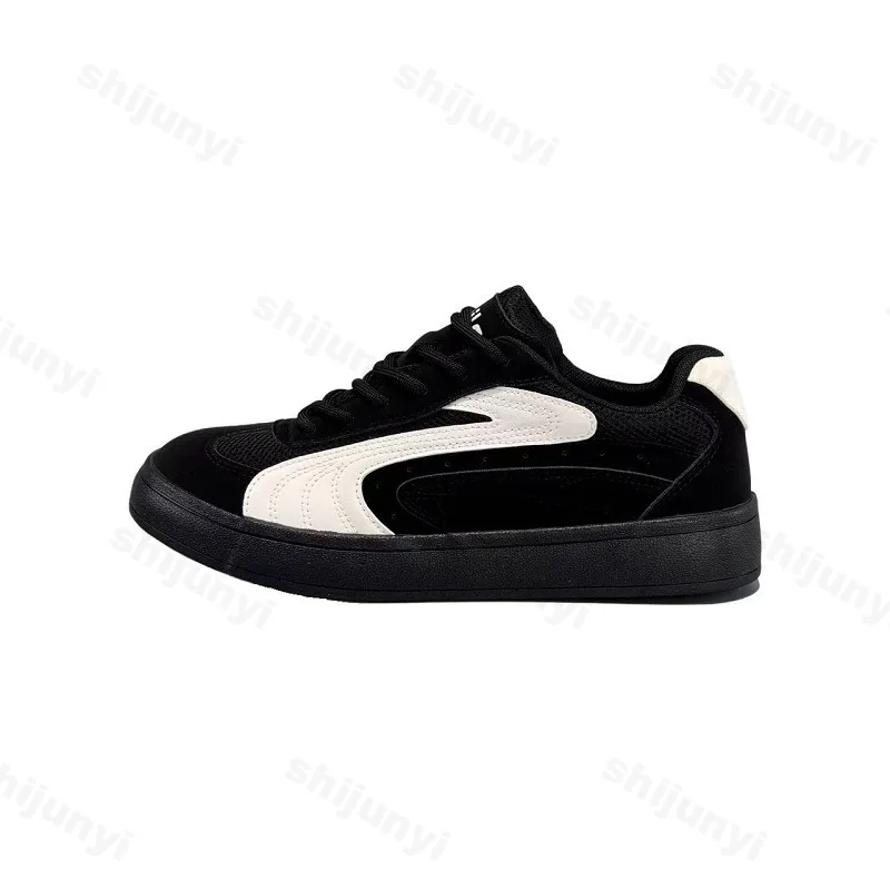 أحذية قماشية رجالية 2025 ربيع الخريف جديد خفيفة الوزن مريحة أحذية رسمية غير رسمية في الهواء الطلق عدم الانزلاق أزياء من الدانتل يصل أحذية رياضية #6