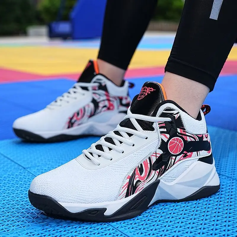Classic Brand Comfortable Plus Size Basketball Trainers Designer Mid Top Basketball Shoes High Quality Fitness Basketball Boots