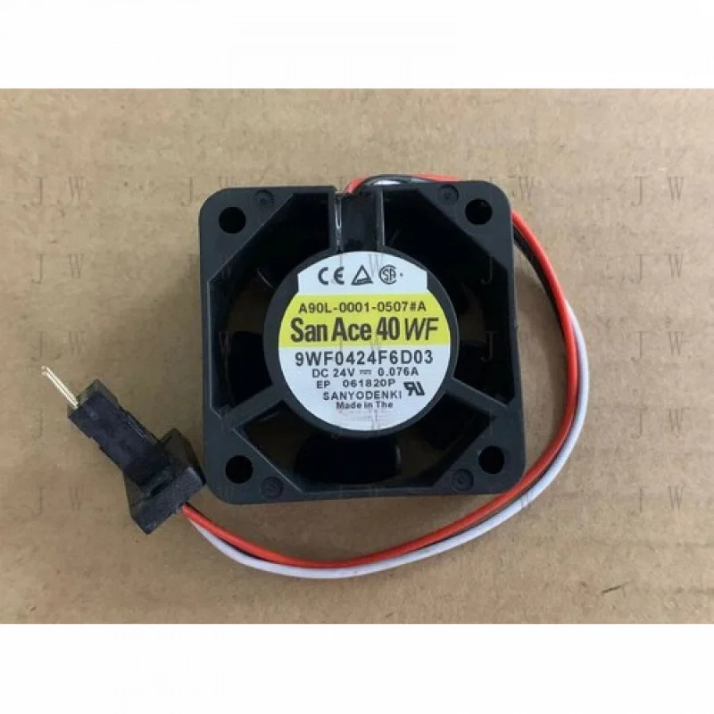 

DDJ для FANUC A90L-0001-0507 # Вентилятор охлаждения San Ace 40WF 9WF0424F6D03, 40*40*20 мм