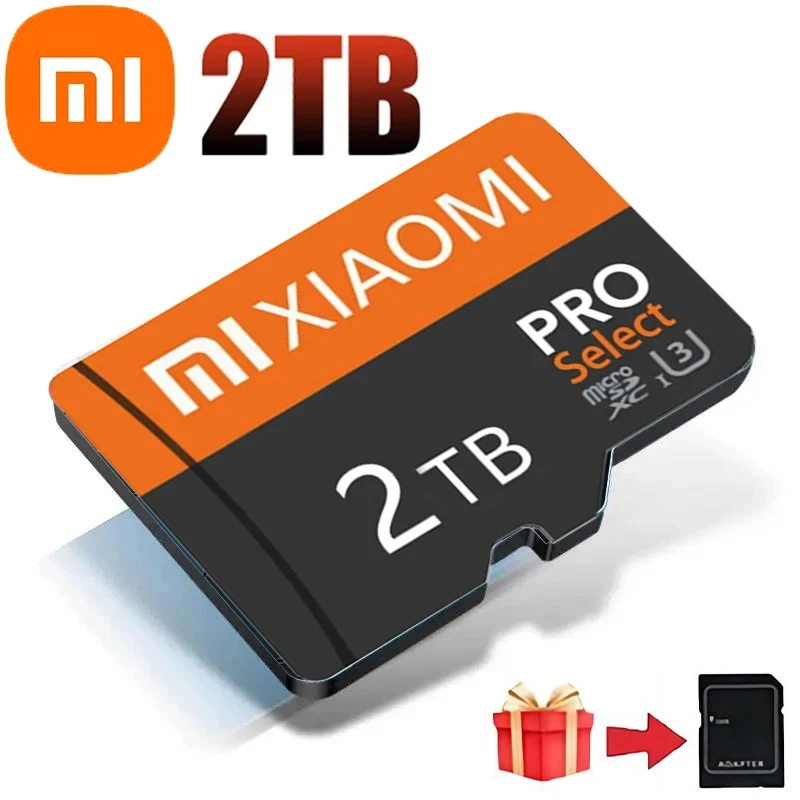 Xiaomi Select Micro SD-Memory-Card 2TB 1TB MicroSDXC 130MB/s Full HD & 4K UHD, 512GB 256GB 128GB, Expanded Storage for Android