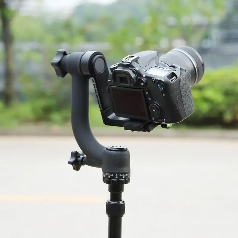 Professional Camera Gimbal Tripod Head for Big Load Capacity Camera Telephoto Lens 1/4 Screw 48mm Diameter