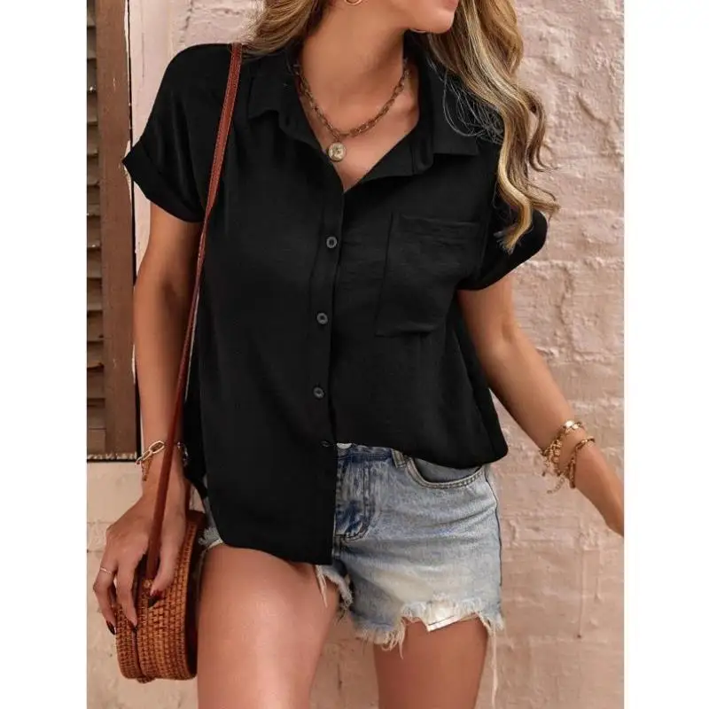 

Batwing Sve irt ort Sve Patch ket Трансграничный новый Sle Мужской воротник Внутренняя одежда Fce Подкладка Деформируемая ПУ...