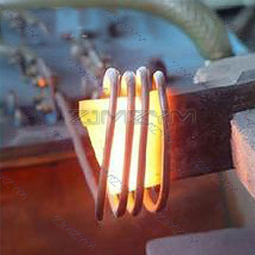 Riscaldatore a induzione ad alta frequenza da 20KW Attrezzatura per tempra e ricottura Saldatrice ad alta frequenza 220V Forno per fusione dei metalli