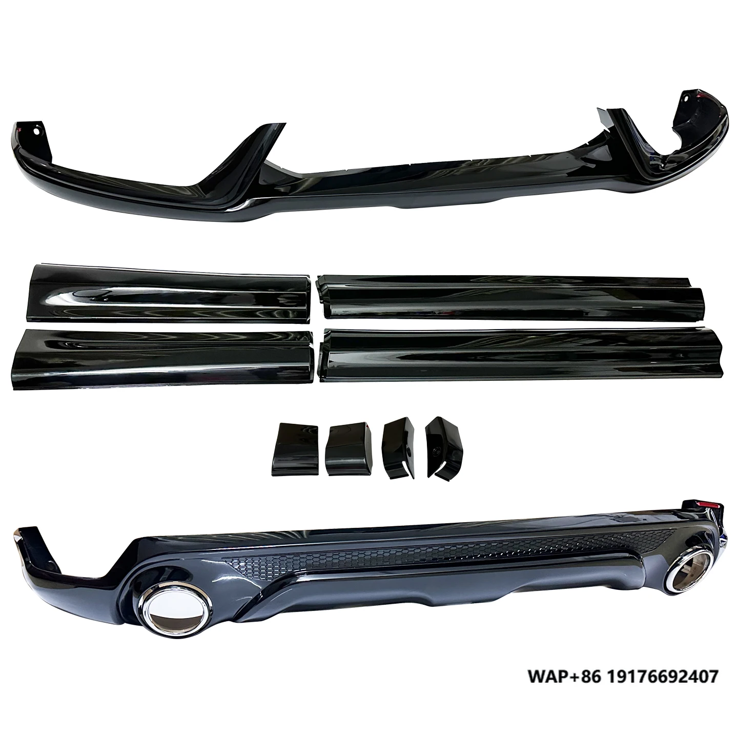 

High Quality ABS Material Car Body Kits Sports Style Front Rear Lip Decoration Upgrade for CX-5 2017-2021