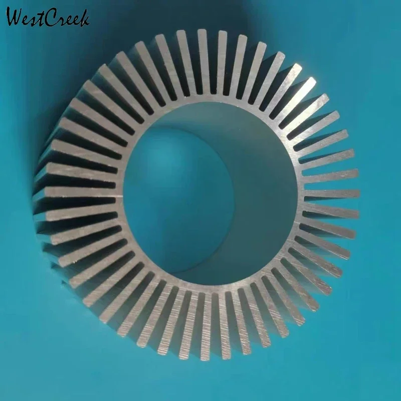 WESTCREEK 90mmx50mm Round LED Heatsink Radiator Aluminum Heat Sink Radiator for Household Lamp Radiator Replaceable customize