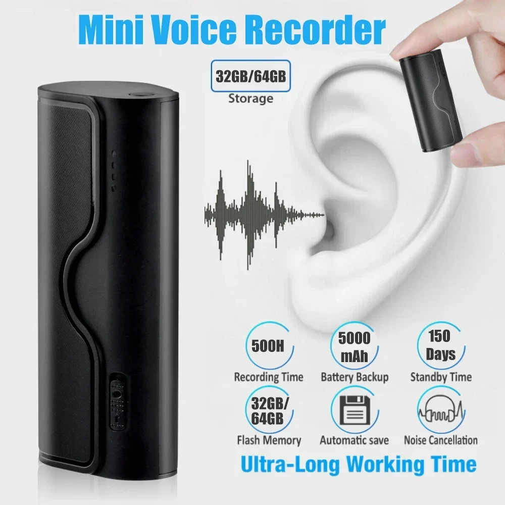 

Digital Audio Voice Recorder Voice 32GB 64GB Mp3 Activated Mini USB Pen Player Recording For Lectures recorder