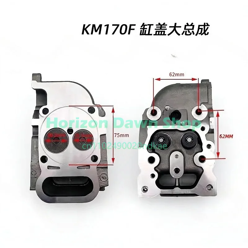 Air Cooled Diesel Engine Accessories Cylinder Head Assembly