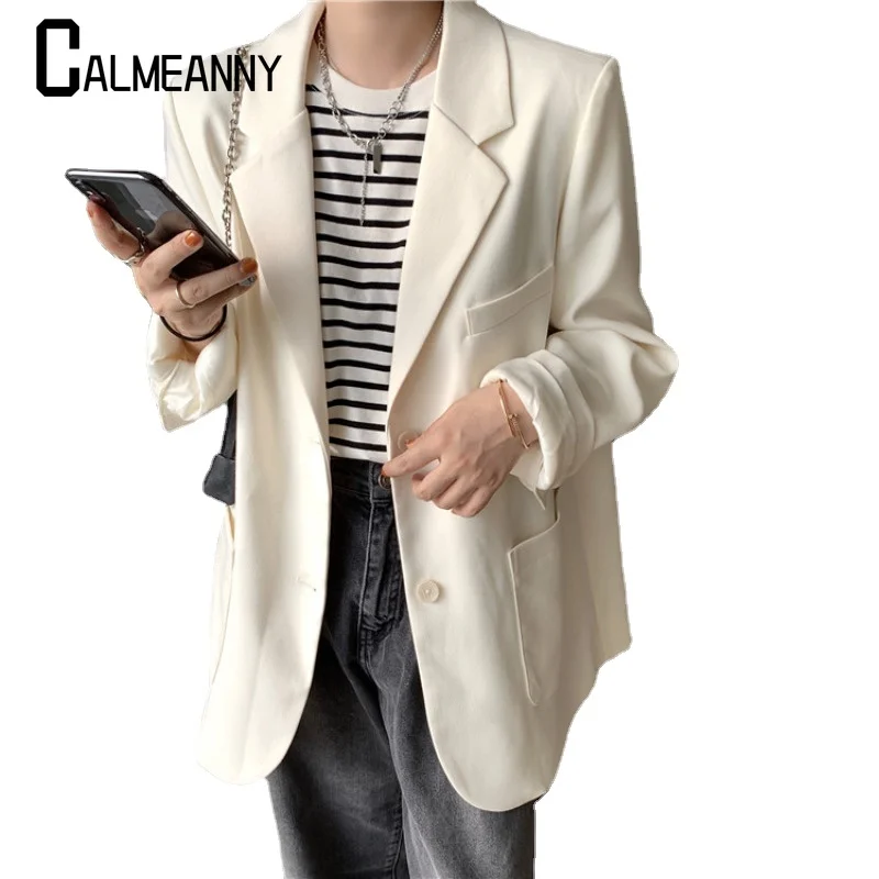 Blazer female spring 2023 the New England wind hang down feeling little thin leisure small suit jacket