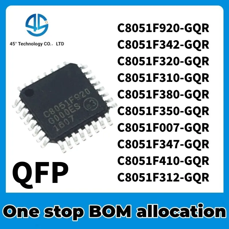 5PCS C8051F920-GQR C8051F342 C8051F320 C8051F310 C8051F380 C8051F350 C8051F007 C8051F347 C8051F410 C8051F312 Brand New LQFP CHIP