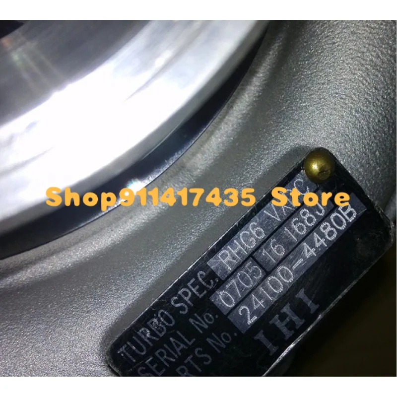 turbocharger for Sales Hino P11C engine RHG6/24100-4480B Ishikawa turbocharger.