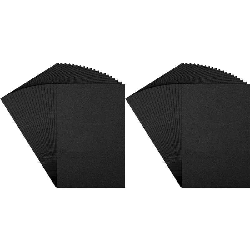 

AT43-40 Pcs 3Mm Embroidery Foam 6 X 9 Inch EVA Foam Sheets For 3D Embroidery Arts And Crafts, DIY Projects, Hand Sewing Black