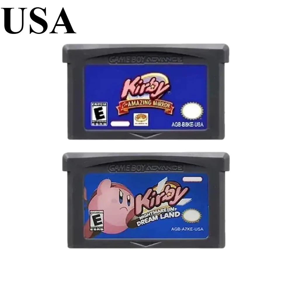 Kirby Series NDS GBA Game Cartridge Multiple Versions Retro Game Cards For DS Game Boy Advance Handheld Console Collect image 3