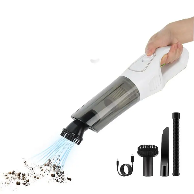 

Hand Vacuum Cordless Handheld Cleaner For Vacuuming Portable Car Vacuum Hand Held Vacuuming For Pet Hair Beds Keyboard Carpets