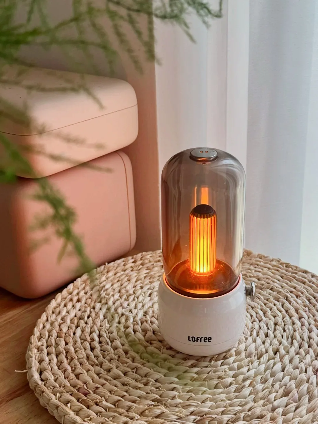 Lofree Candly Atmosphere Lamp Fun 2m² Portable Sound Induction USB Candlelight LED Desk Lamp Camping Bed Light