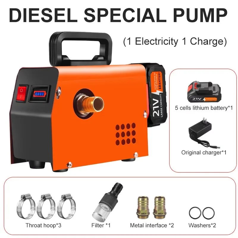Electric Dispenser with Lithium Battery Fuel Transfer Pump for  Auto Industry  Refueling Machine Tool