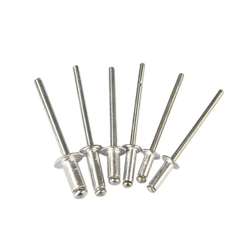 Ensemble de rivets robustes, pistolet à rivets Pop, Kit d'assortiment de Rivets aveugles, outils manuels, outil d'écrou à rivets, 120 pièces